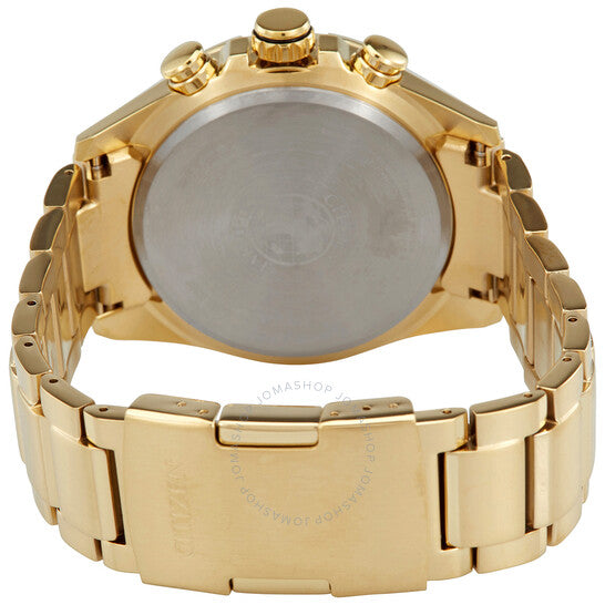 ساعة سيتيزن PCAT كرونوغراف للرجال بمينا أسود