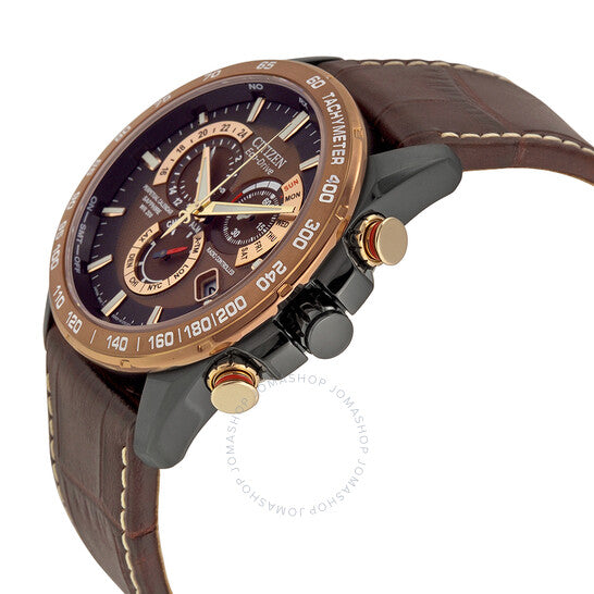 Citizen, Perpetual Chrono A-T Dark Brown Dial Men's Watch