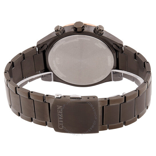 ساعة سيتيزن بيربتشوال كرونوغراف للرجال بمينا أحمر