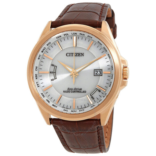Citizen, Perpetual World Time White Dial Men's Watch