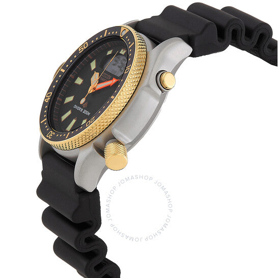 Citizen, Promaster Aqualand Quartz Analog-Digital Black Dial Men's Watch