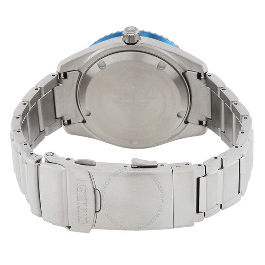 ساعة سيتيزن بروماستر مارين أوتوماتيكية للرجال بمينا أزرق