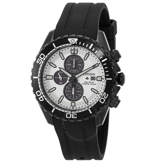Citizen, Promaster Marine Chronograph Eco-Drive White Dial Men's Watch