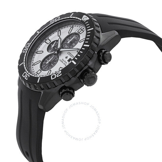 Citizen, Promaster Marine Chronograph Eco-Drive White Dial Men's Watch