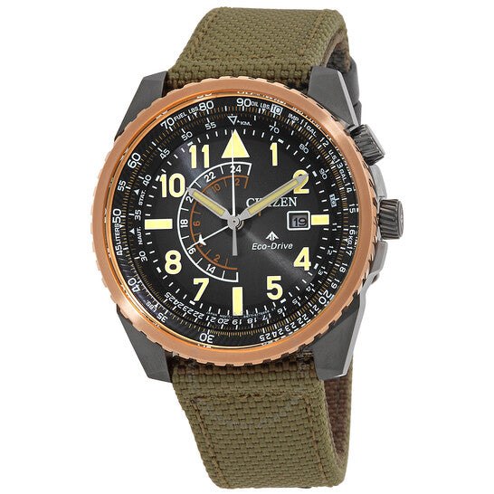 Citizen, Promaster Sky GMT Eco-Drive Black Dial Men's Watch