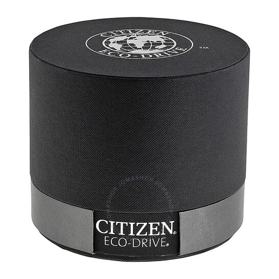 Citizen, Proximity Eco Drive Black Dial Leather Men's Watch