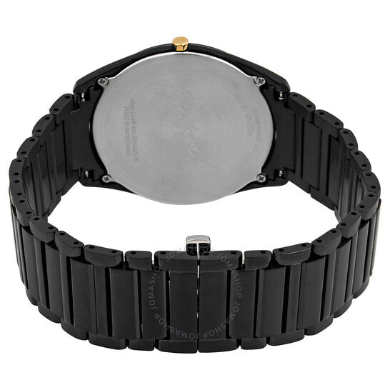 ساعة سيتيزن كوارتز بمينا سوداء