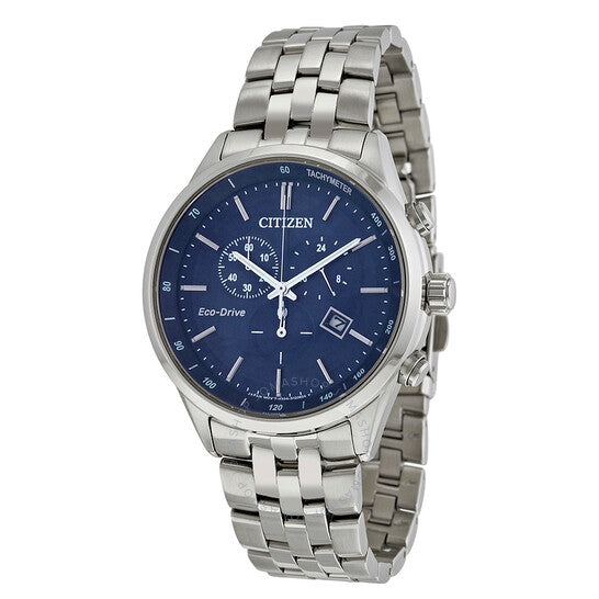 Citizen, Sapphire Collection Eco-Drive Chronograph Blue Dial Men's Watch