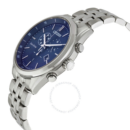 Citizen, Sapphire Collection Eco-Drive Chronograph Blue Dial Men's Watch