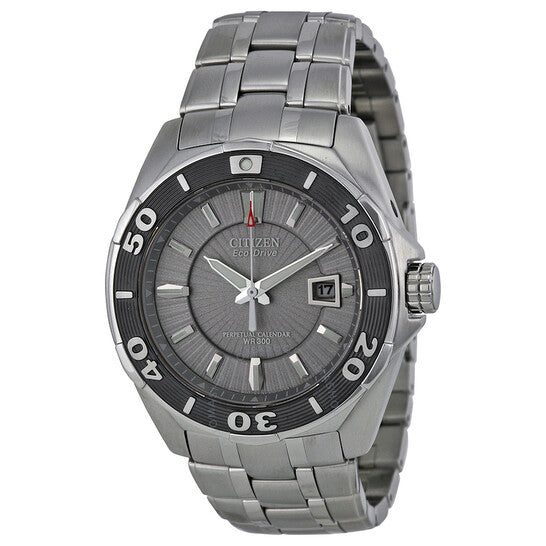 Citizen, Signature Eco-Drive Silver Dial Stainless Steel Men's Watch