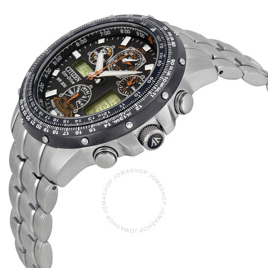 Citizen, Skyhawk A-T Stainless Steel Chronograph Atomic Men's Watch