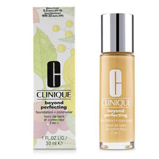 Clinique, Beyond Perfecting Foundation+concealer 5.5 Ecru 1.0 oz (30 ml)
