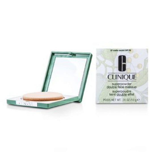 Clinique, super Powder Double Face Makeup 07 Matte Neutral .35 oz