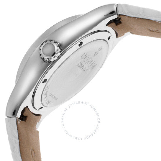 ساعة كوروم رومولوس النسائية بمينا من عرق اللؤلؤ