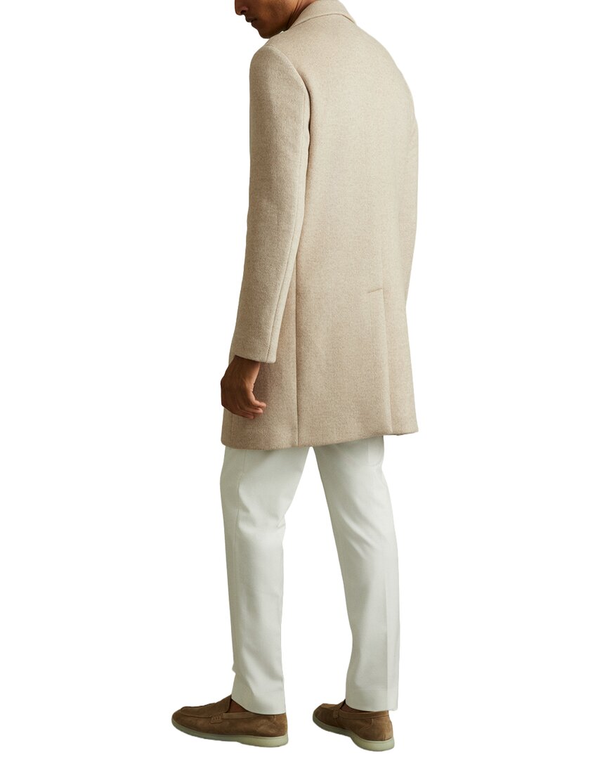 gable wool-blend overcoat
