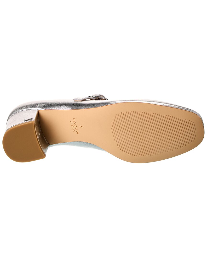 louise 50 block leather mary jane pump