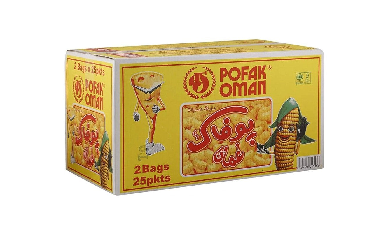 Pofak Chips Oman 2 bag x 25 pkt