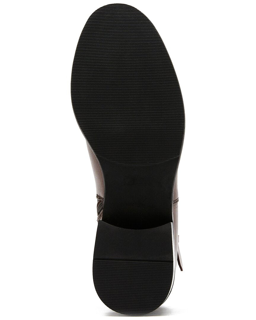 aiden leather bootie
