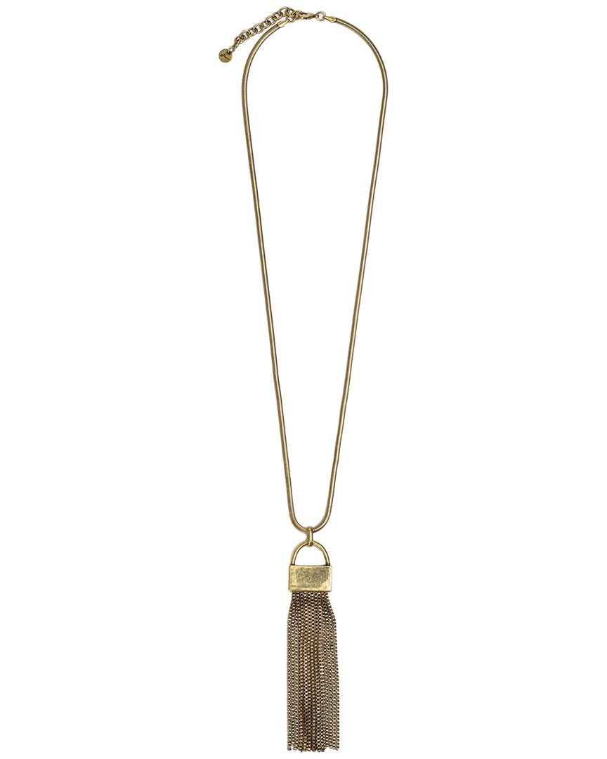 tassel pendant necklace