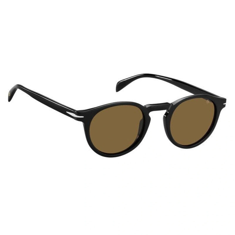 Brown Oval Men's Sunglasses