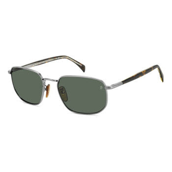 Green Rectangular Men's Sunglasses