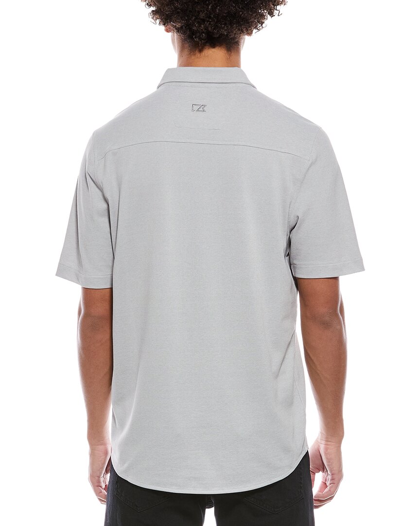advantage button-down pique shirt