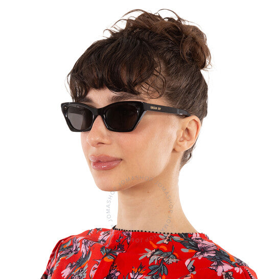 Dior, DIORMIDNIGHT B1I Grey Cat Eye Ladies Sunglasses