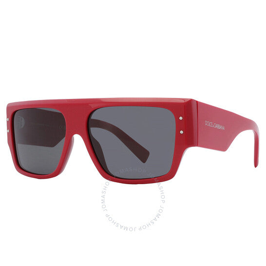 Dolce & Gabbana, Dark Grey Browline Ladies Sunglasses