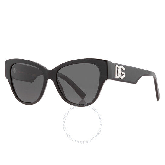 Dolce & Gabbana, Dark Grey Cat Eye Ladies Sunglasses
