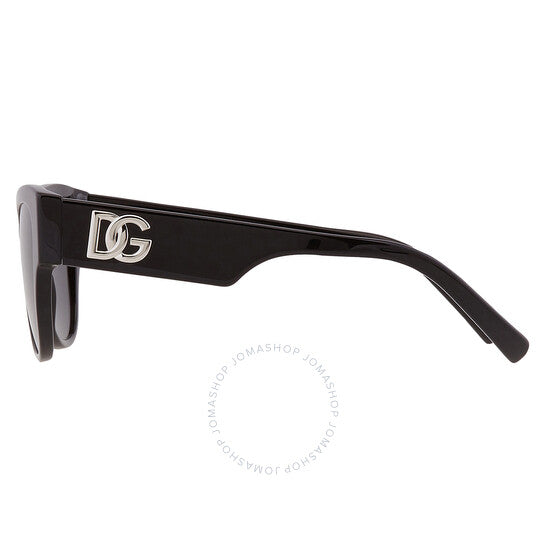 Dolce & Gabbana, Dark Grey Cat Eye Ladies Sunglasses