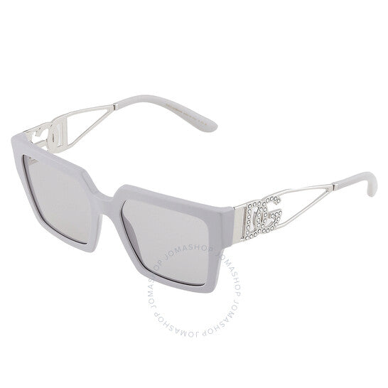 Dolce & Gabbana, Light Grey Square Ladies Sunglasses