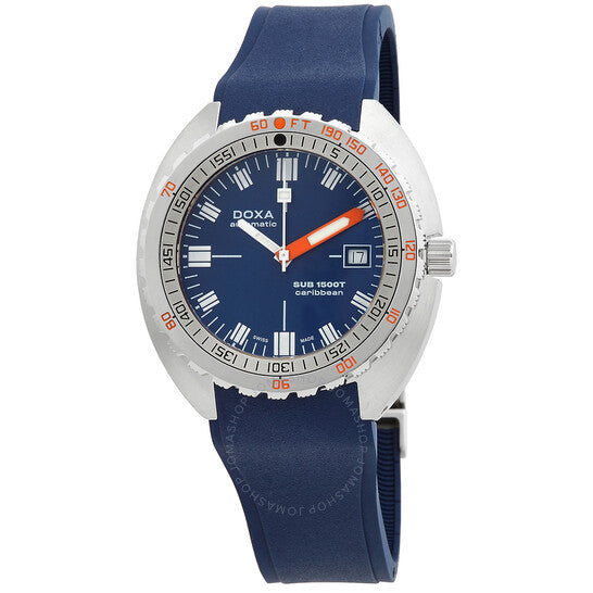 Doxa, SUB 1500T Caribbean Automatic Blue Dial Men's Watch