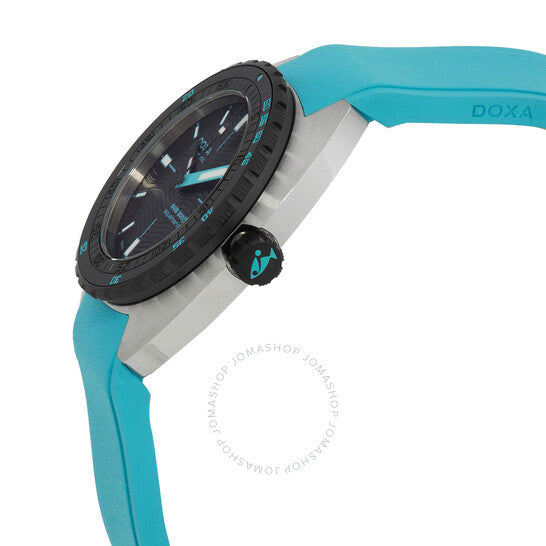 Doxa, SUB 300Ã Aquamarine Automatic Black Dial Men's Watch