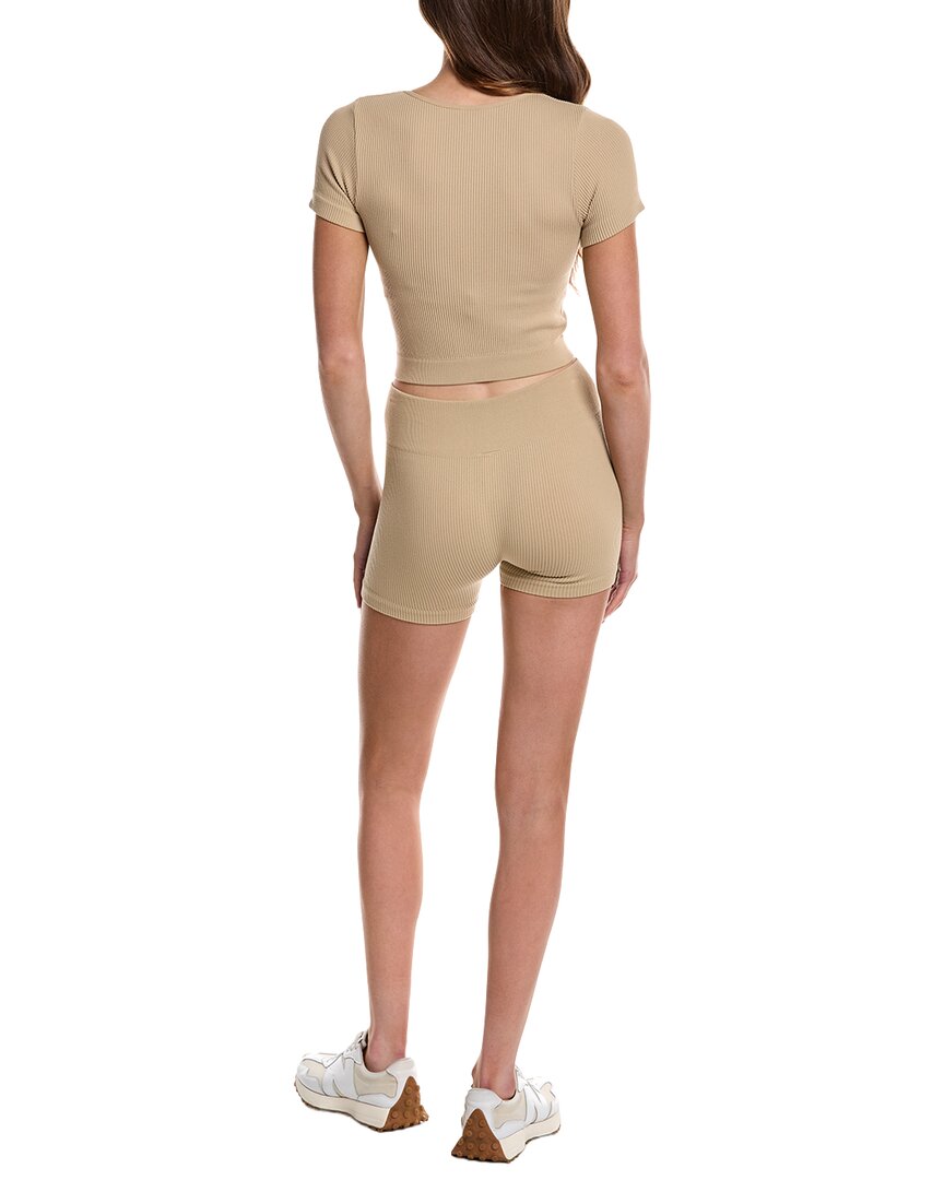 4in 2pc pointelle seamless set
