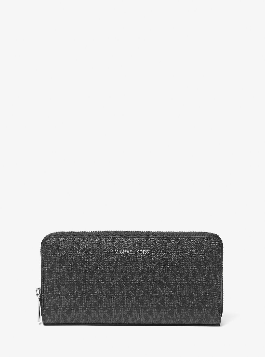cooper logo zip-around wallet