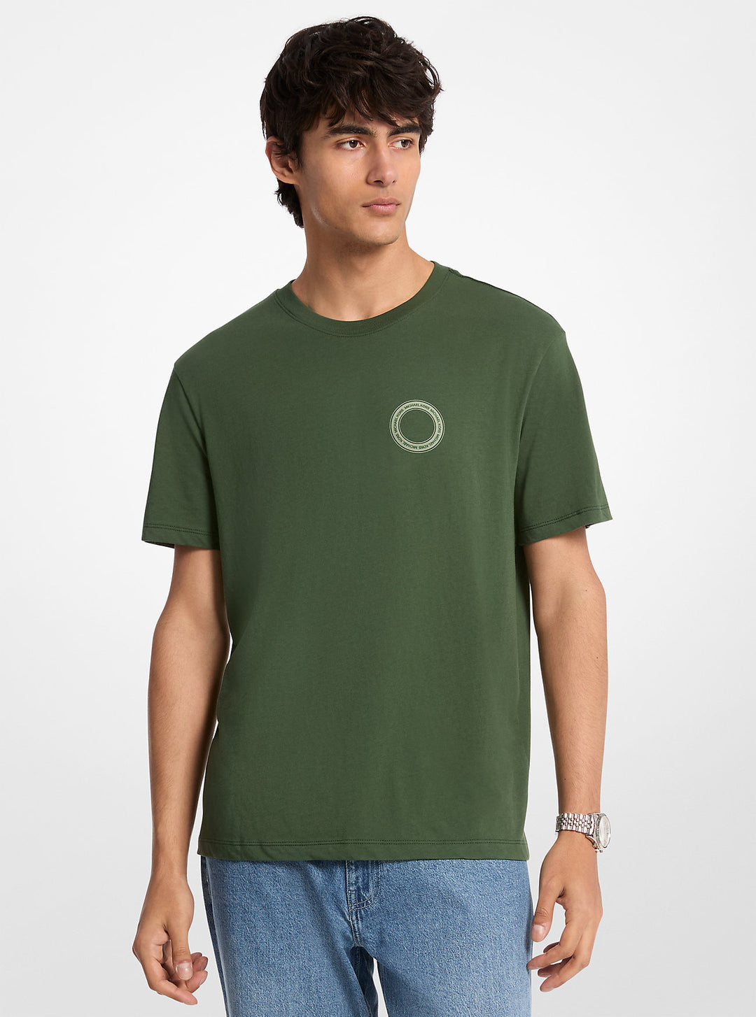 graphic logo cotton t-shirt