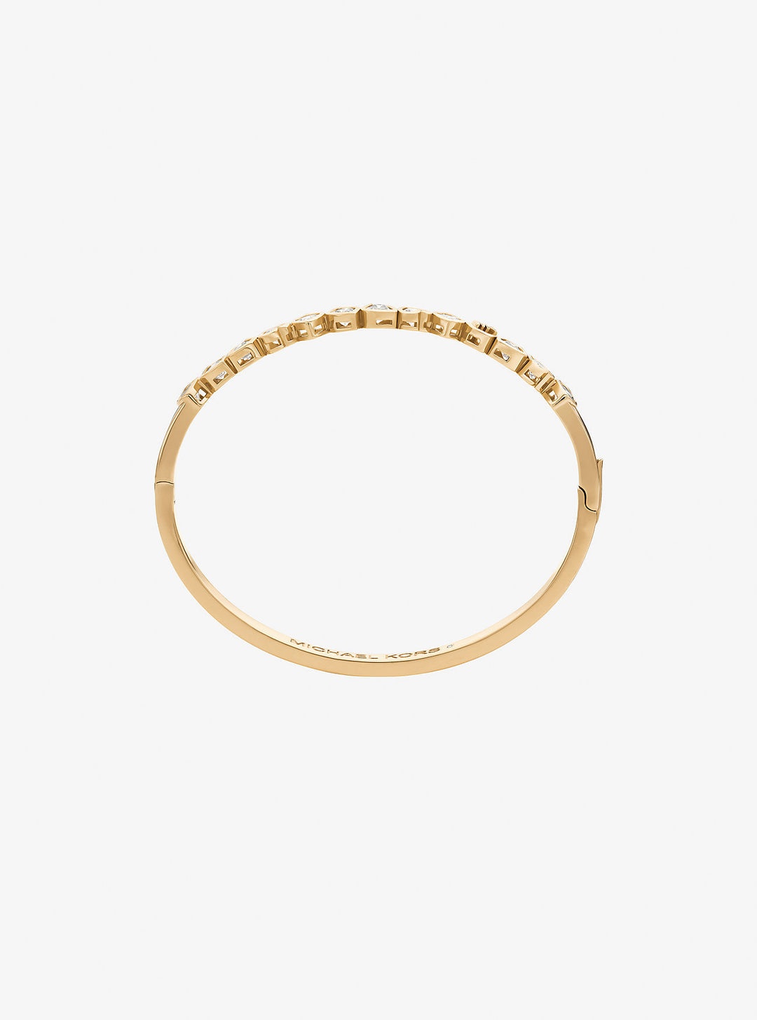 pavé heart bangle