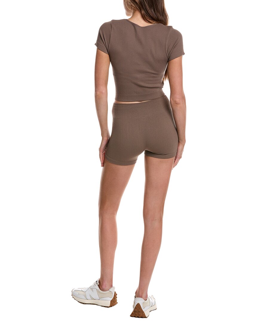 4in 2pc pointelle seamless set
