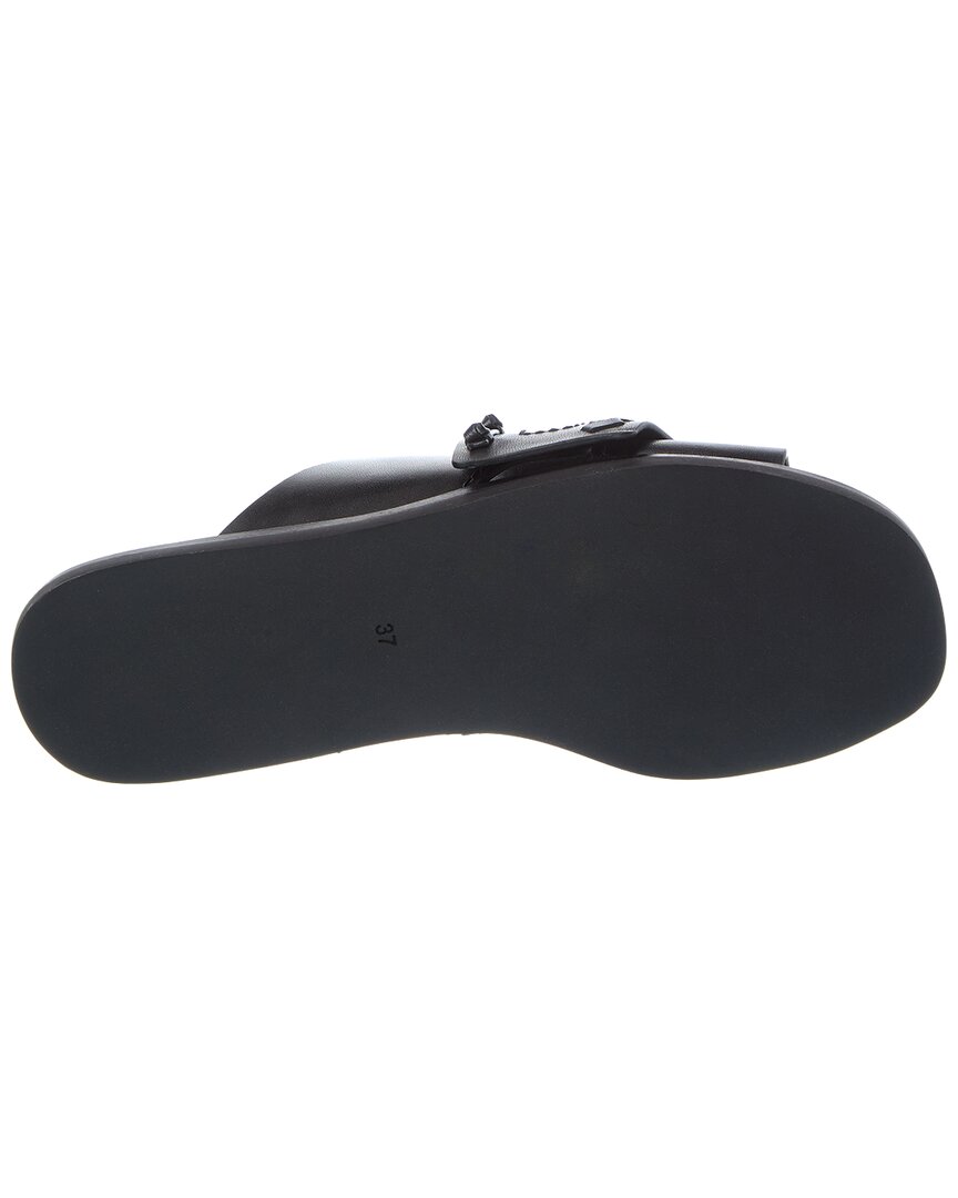 crossover leather slide