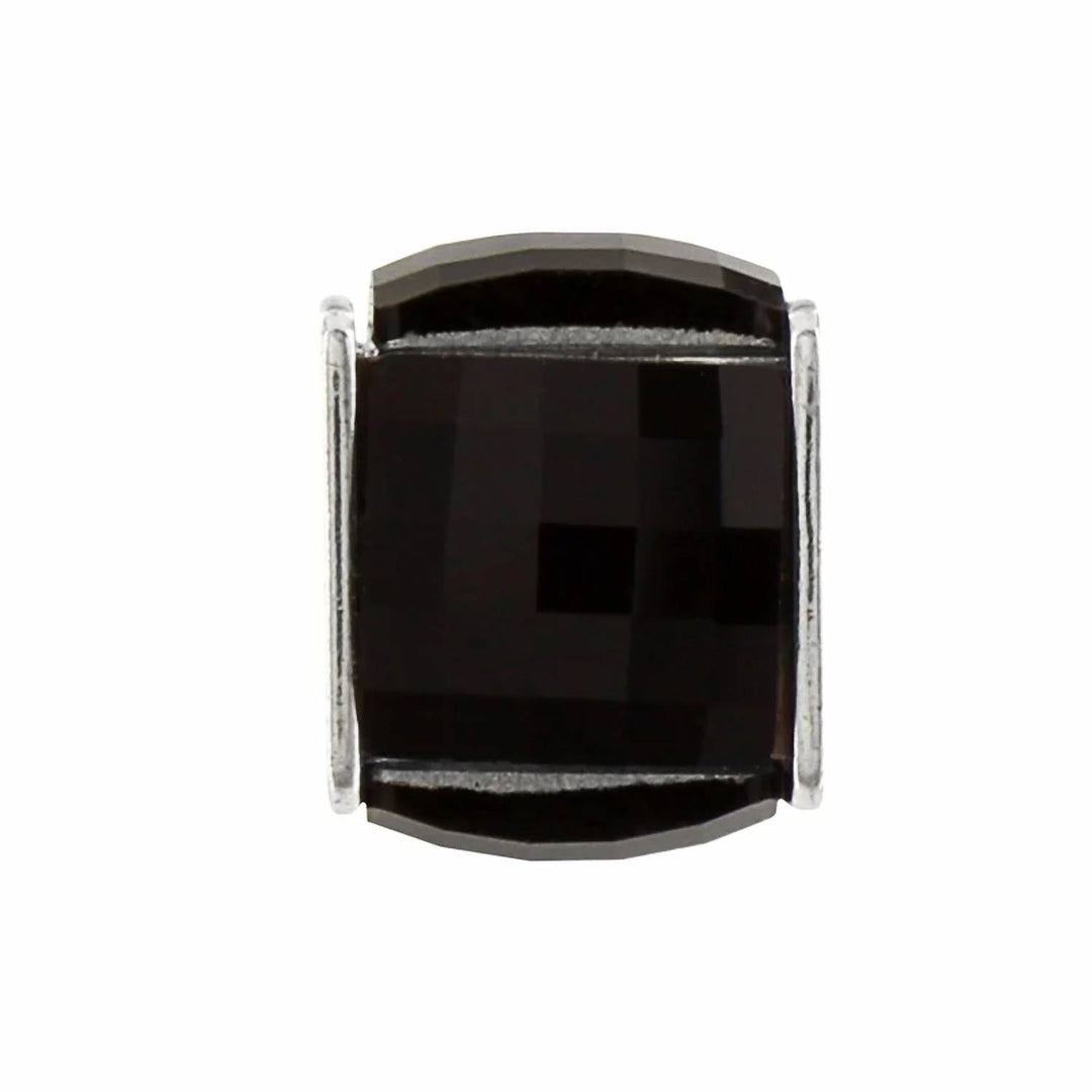 ice cube bead in black