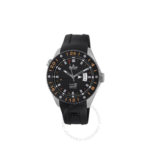 ساعة Edox للرجال من الفئة 1 أوتوماتيكية بمينا أسود