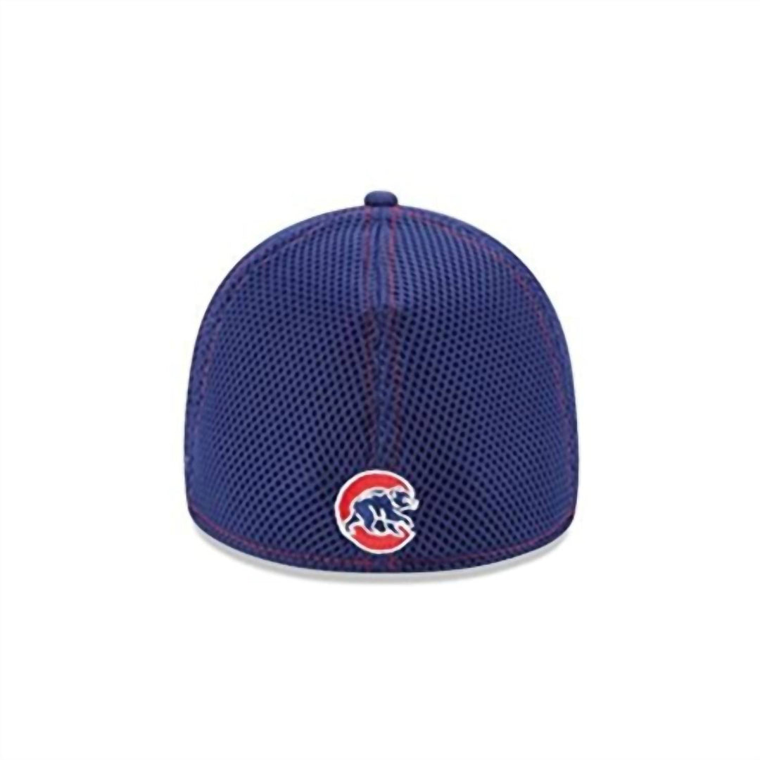 men's chicago cubs mlb neo 39thirty stretch fit cap in blue