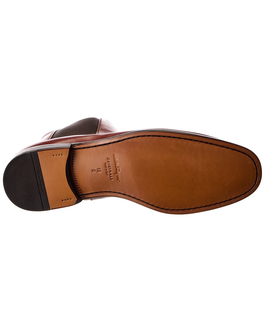 ferragamo genesio leather boot
