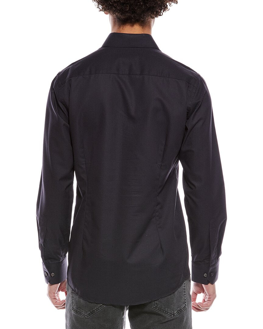 elevated pique slim fit shirt