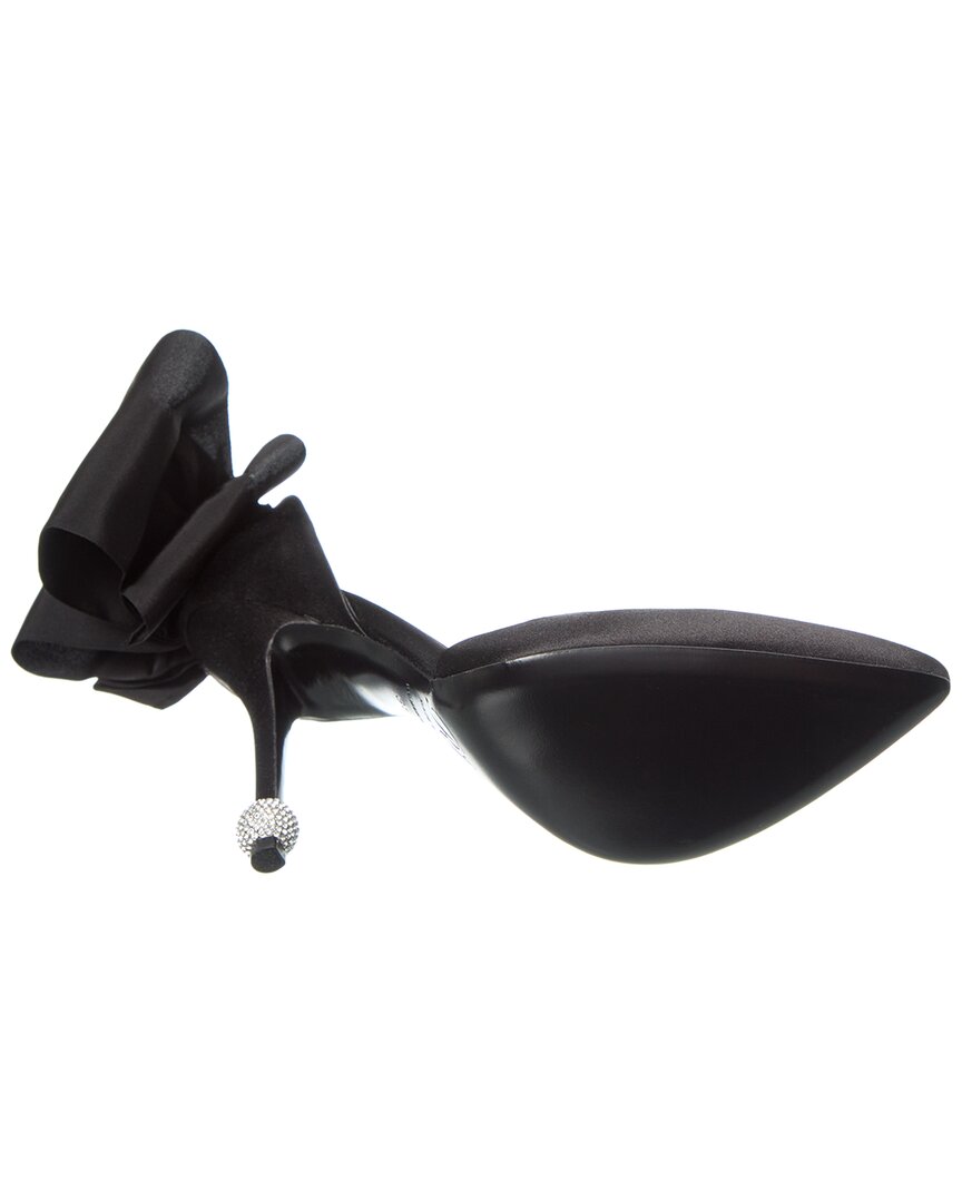 d'orsay papillon satin pump
