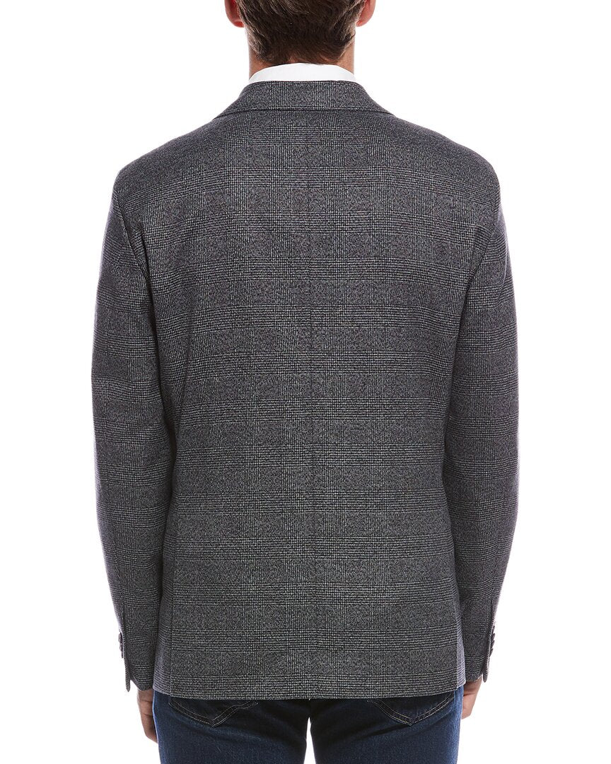 glen woven sport coat