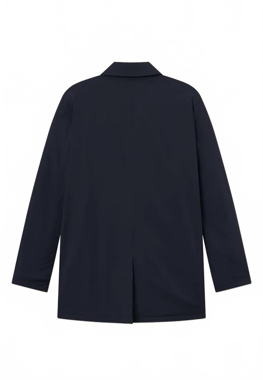 malcolm padded 2.0 coat in dark navy