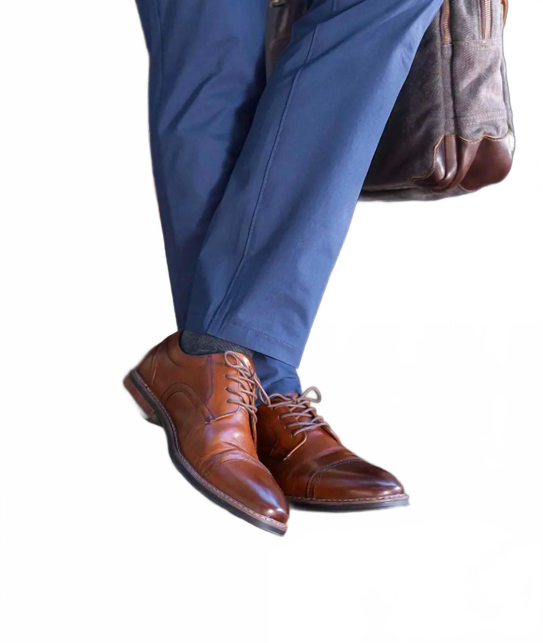 men's centro flex shoes in brown