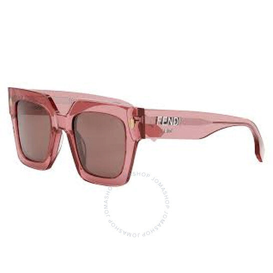 Fendi, Bordeaux Square Ladies Sunglasses