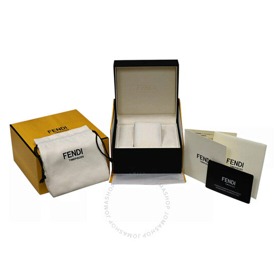 Fendi, Selleria Quartz White Dial Men's Watch